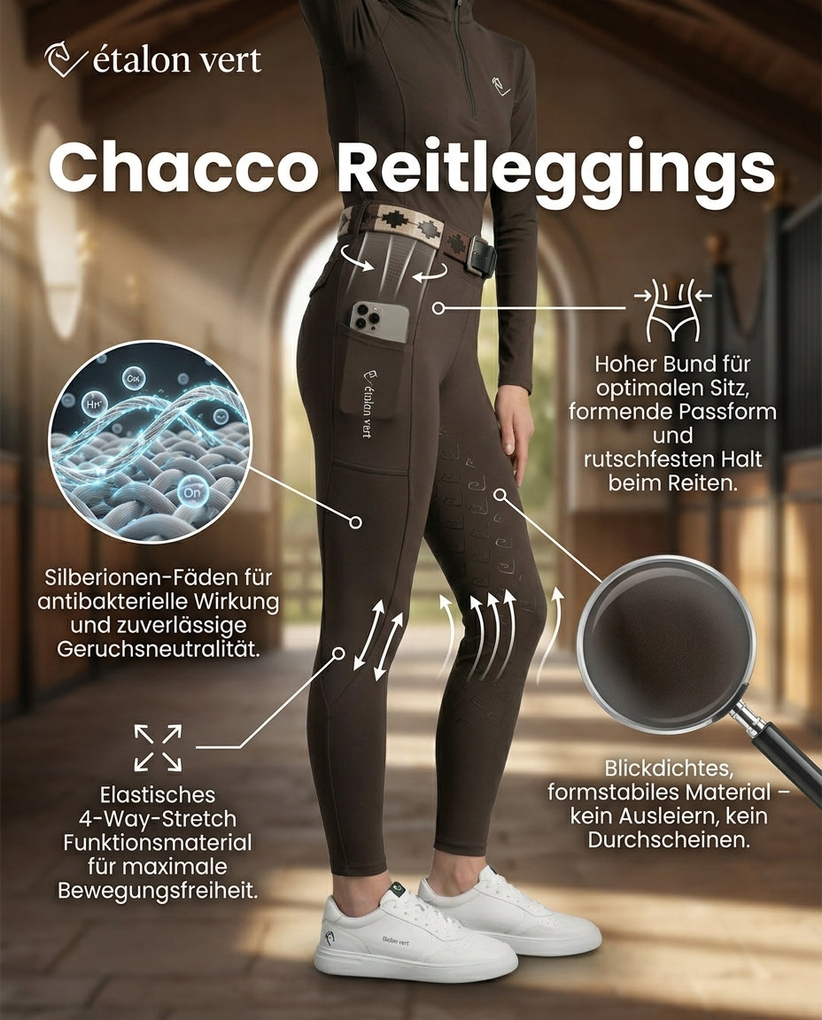 Chacco 2.0 - Leggings Fullgrip - Gris