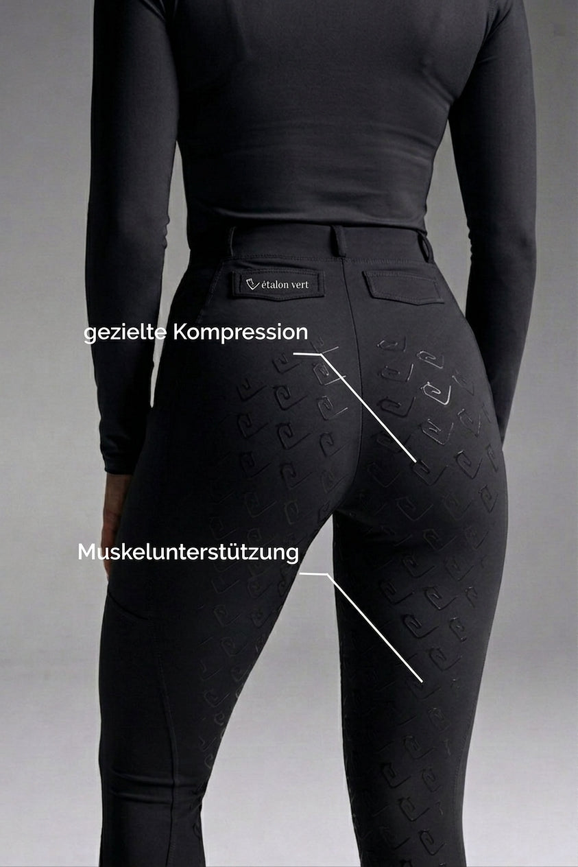 Chacco 2.0 - Compression Leggings Fullgrip - Black