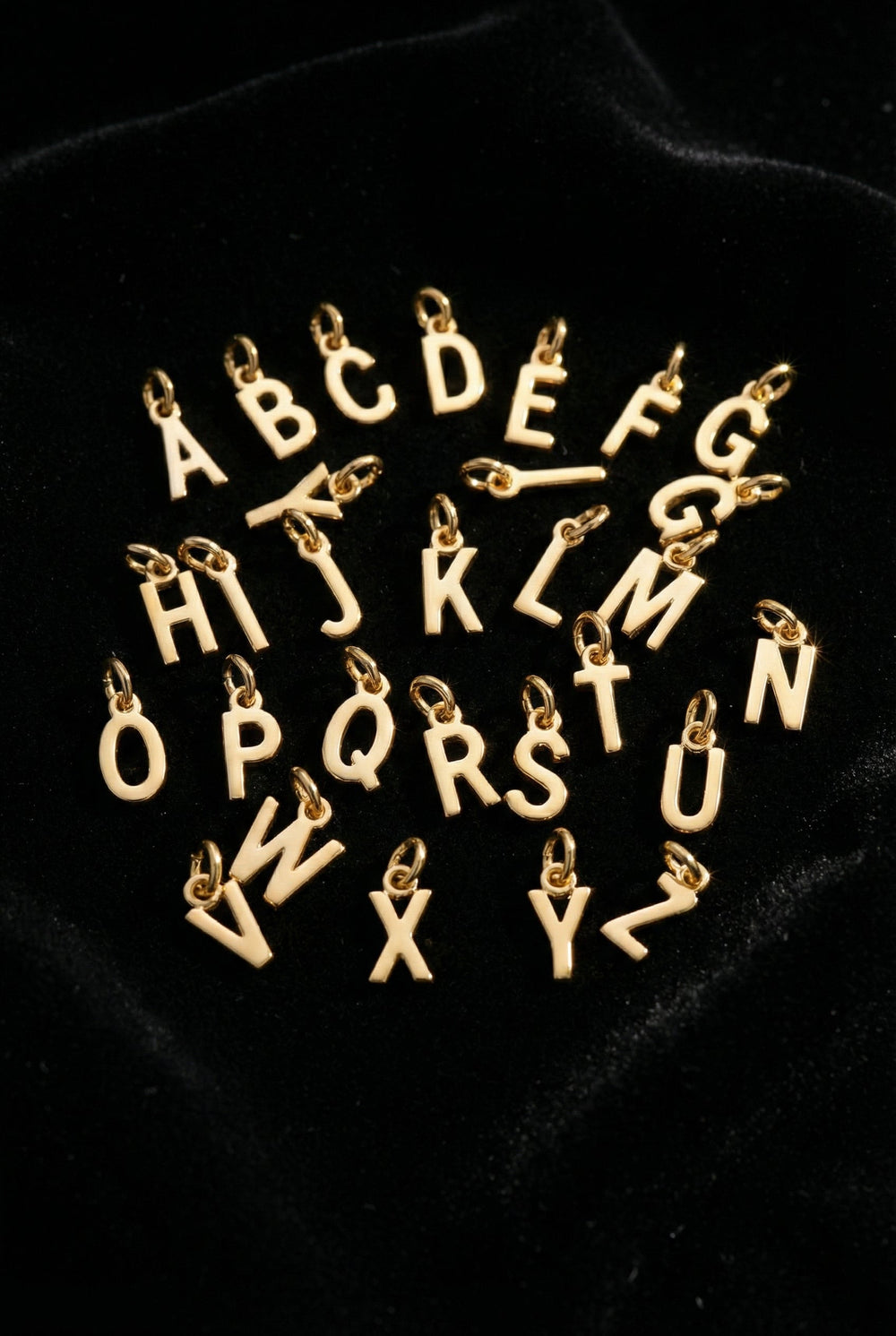 Charm - Lettres - Or