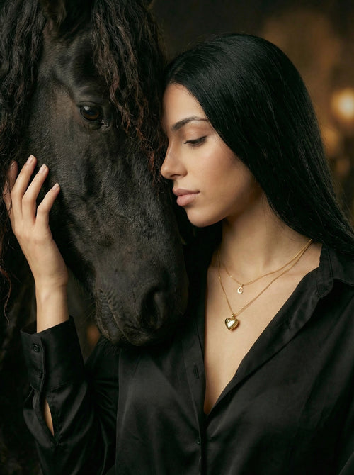 Charm - Buchstaben - Gold