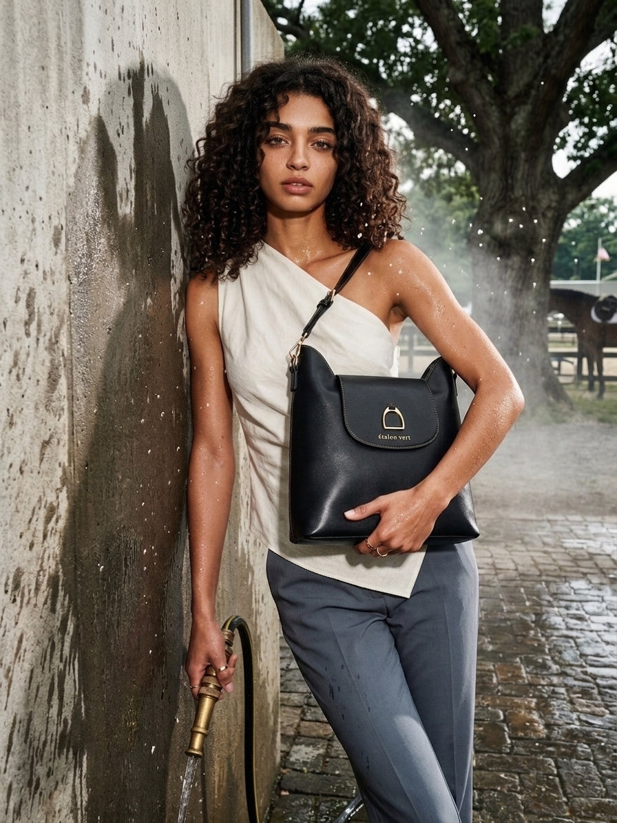 étalon vert x WIND & VIBES London Black/Gold - Steigbügel