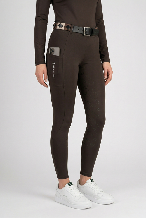 Chacco 2.0 - Leggings Fullgrip - Brown