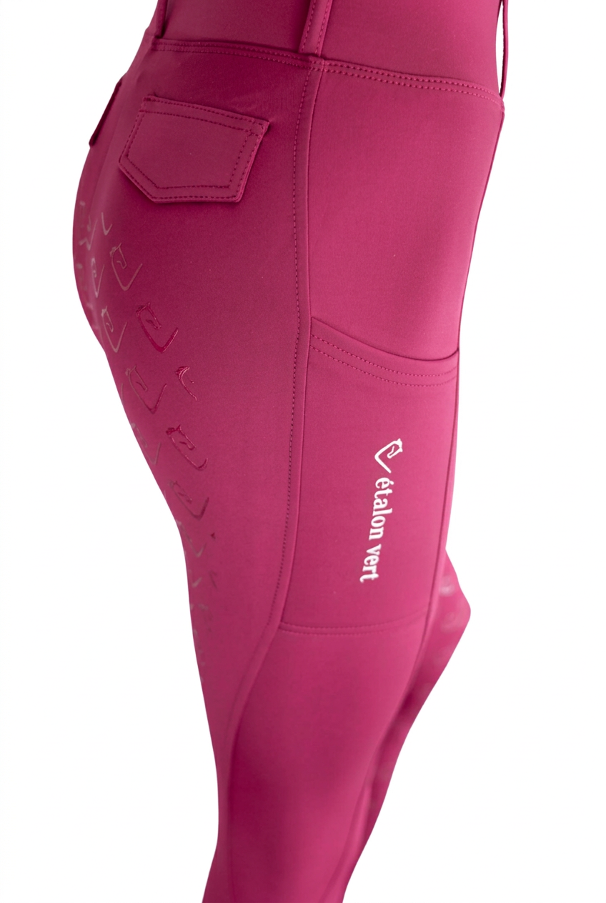 Chacco 2.0 - Leggings Young Riders Fullgrip - Very Berry