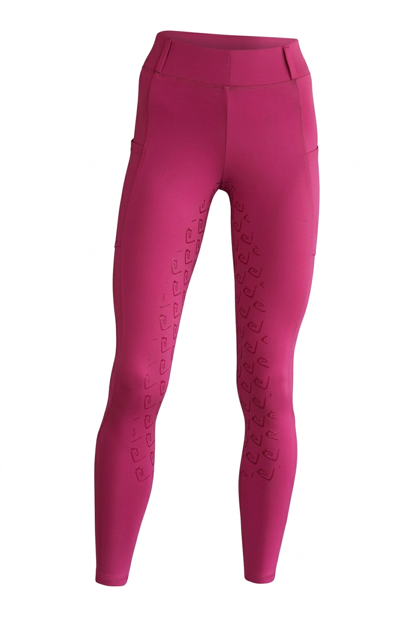 Chacco 2.0 - Leggings Young Riders Fullgrip - Very Berry