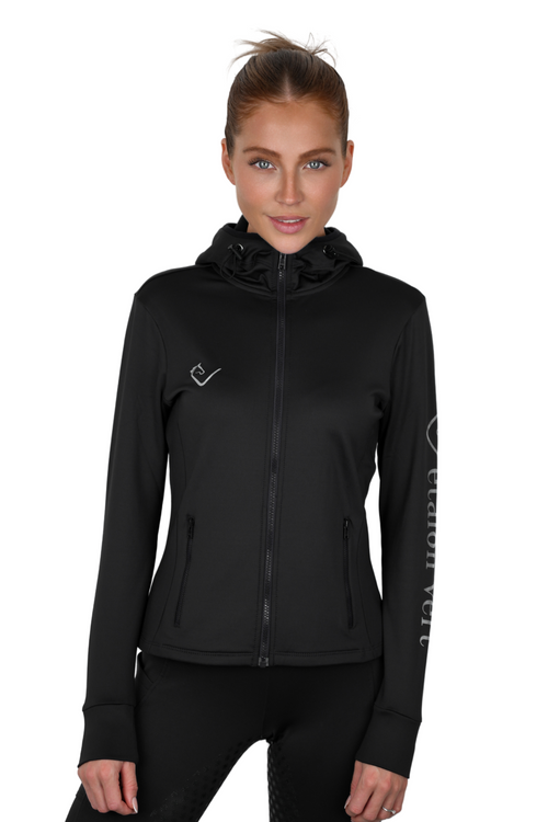 Sportjacke Grannus Thermo Young Riders - Black