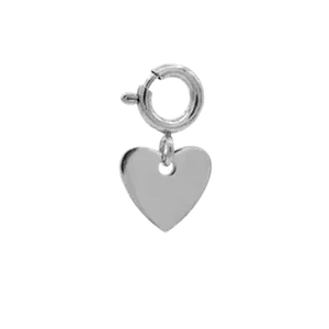 Breloque gravure argent