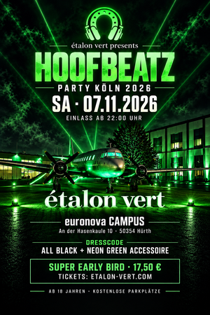 Hoofbeatz Party Köln 2026
