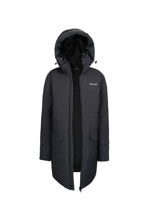 Hyperion Winter Mantel  - Black