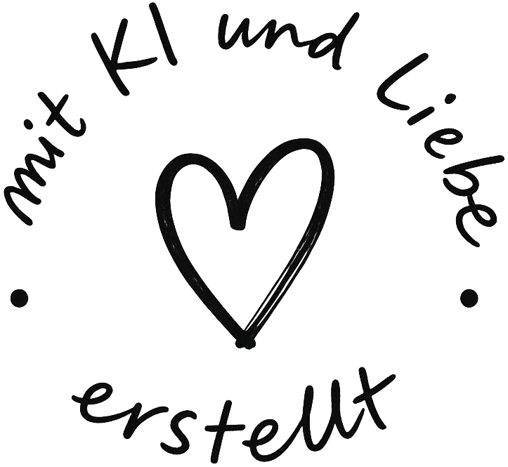 Mit Liebe und KI erstellt