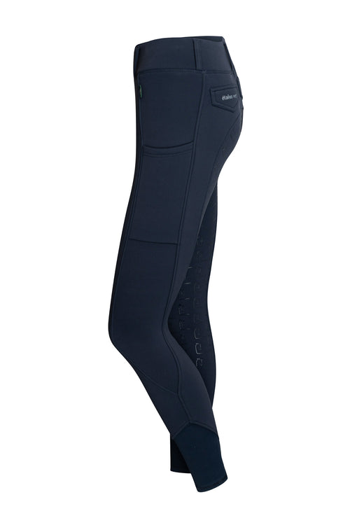 Negro 2.0 Thermo-Reitleggings Vollgrip - Navy