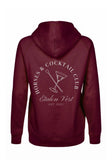 Bluza z kapturem Quarterback 2.0 Regular Fit - Konie & Koktajl - Burgund