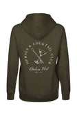 Bluza z kapturem Quarterback 2.0 Regular Fit - Konie<tAMPA>Koktajl - Oliwkowa