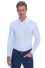 Cornet Herren-Turniershirt - White
