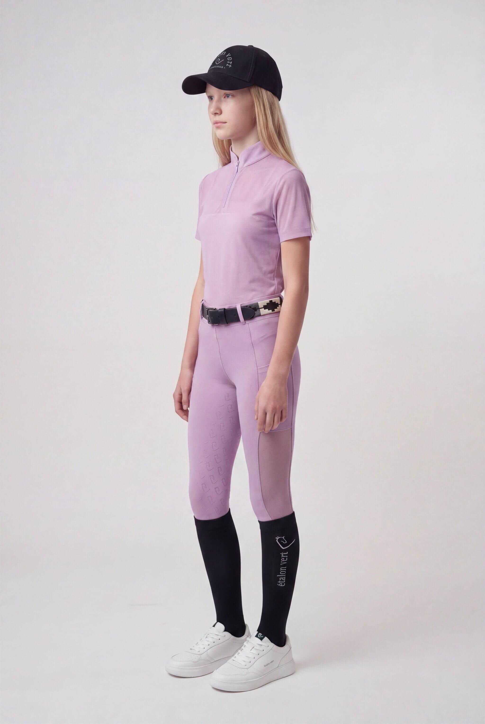 Chacco 2.0 - Leggings Fullgrip - Mesh Summer Edition - Lavender - Young Riders