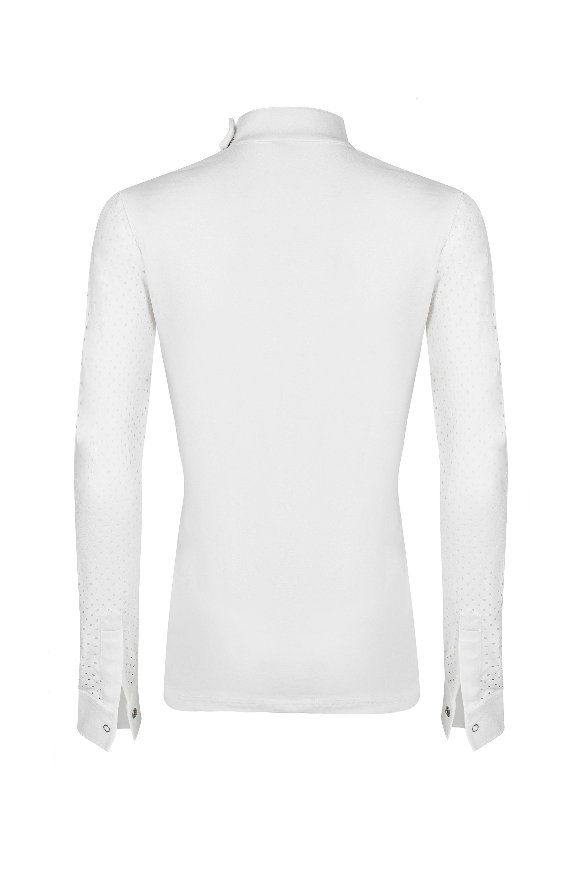 Stakkato Gold Competition Shirt Long Sleeve - White