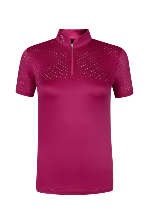 Funktionsshirt Star Gold Kurzarm - Very Berry