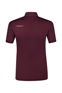 Funktionsshirt Star Gold Kurzarm - Burgundy