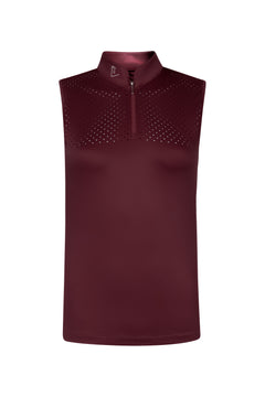 Funktionsshirt Star Gold Sleeveless - Burgundy