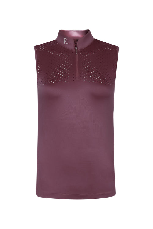 Funktionsshirt Star Gold Young Riders Sleeveless - Wild Berry