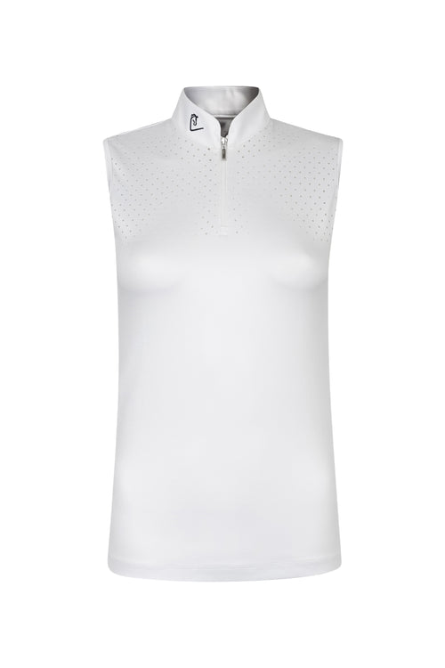 Funktionsshirt Star Gold Young Riders Sleeveless - White