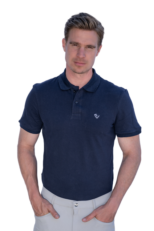 Herren Poloshirt Sandro Hit - Navy