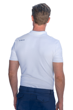 Herren Poloshirt Sandro Hit - White