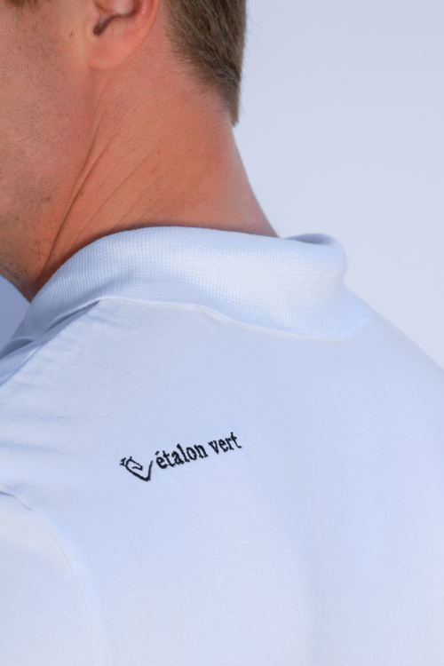 Herren Poloshirt Sandro Hit - White