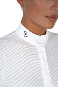 Kannan tournament shirt short sleeve - White