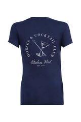 Quiwi Dream - Navy - Horses & Cocktail Edition