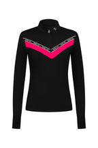 Funktionsshirt Victory - Black / Very Berry