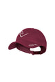 Heartbreaker Cap - Burgundy/White