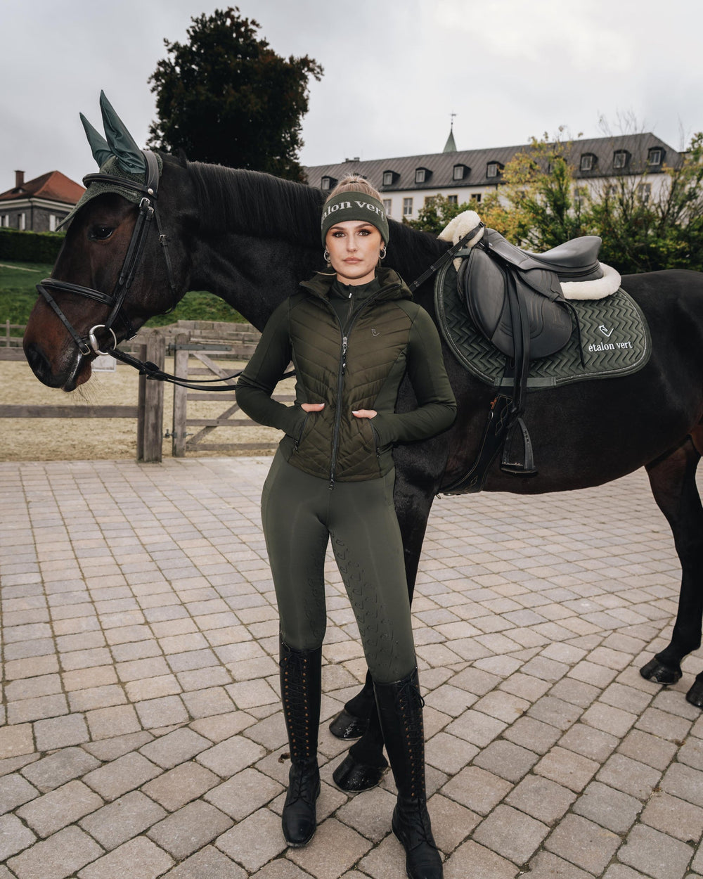 Chacco 2.0 - Leggings Fullgrip - Olive