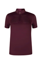 Funktionsshirt Star Gold Kurzarm - Burgundy