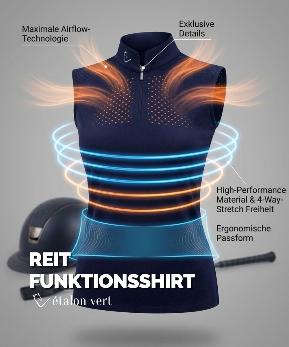 Funktionsshirt Star Gold Sleeveless perforiert - Navy
