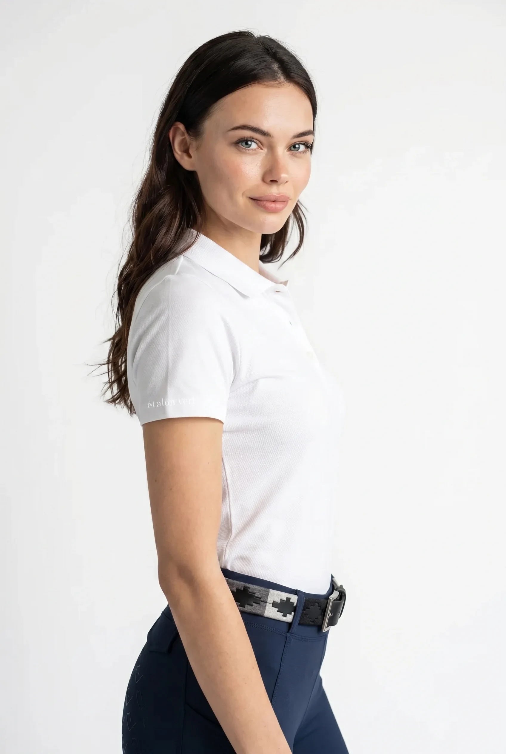 Poloshirt Sandro Hit 2.0 Kurzarm - White