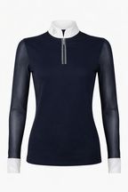 Balou Turniershirt Langarm - Glitter Edition - Navy