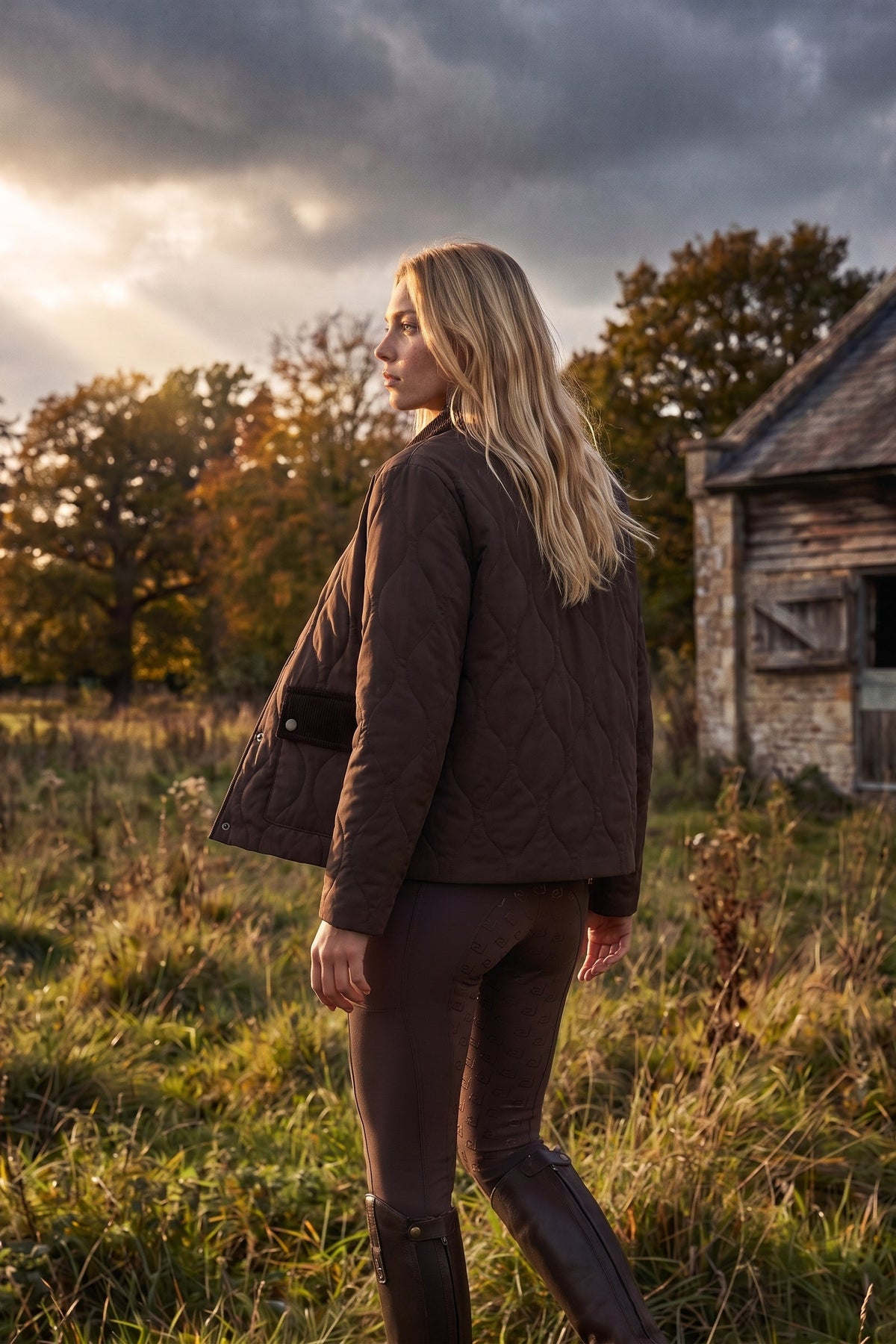 Baloubet Heritage Jacket brown – Modelaufnahme