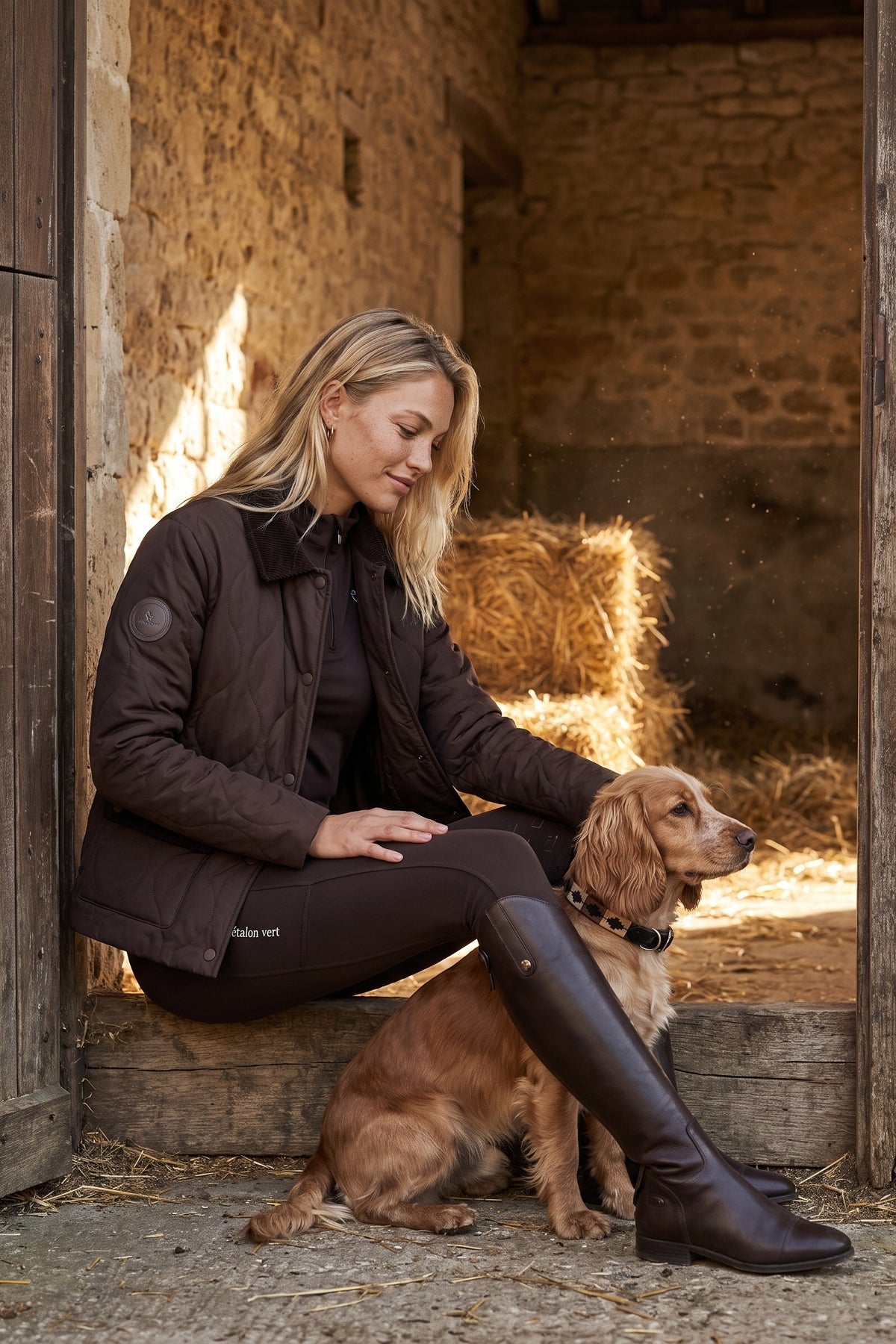 Baloubet Heritage Jacket brown – Modelaufnahme