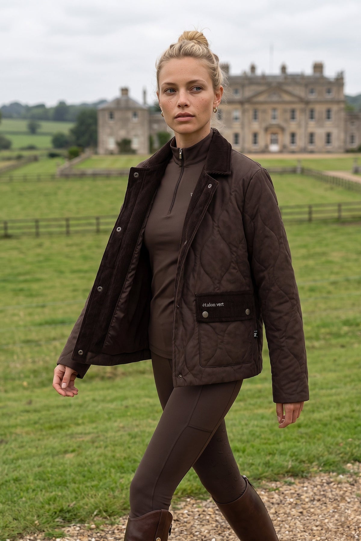 Baloubet Heritage Jacket brown – Modelaufnahme