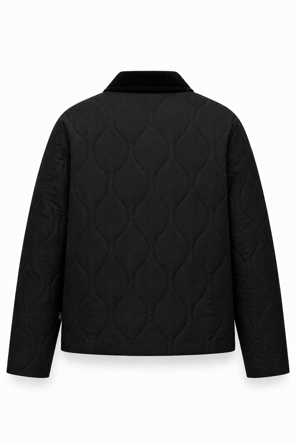 étalon vert Baloubet Heritage Jacket in Schwarz – Rückansicht mit Steppmuster