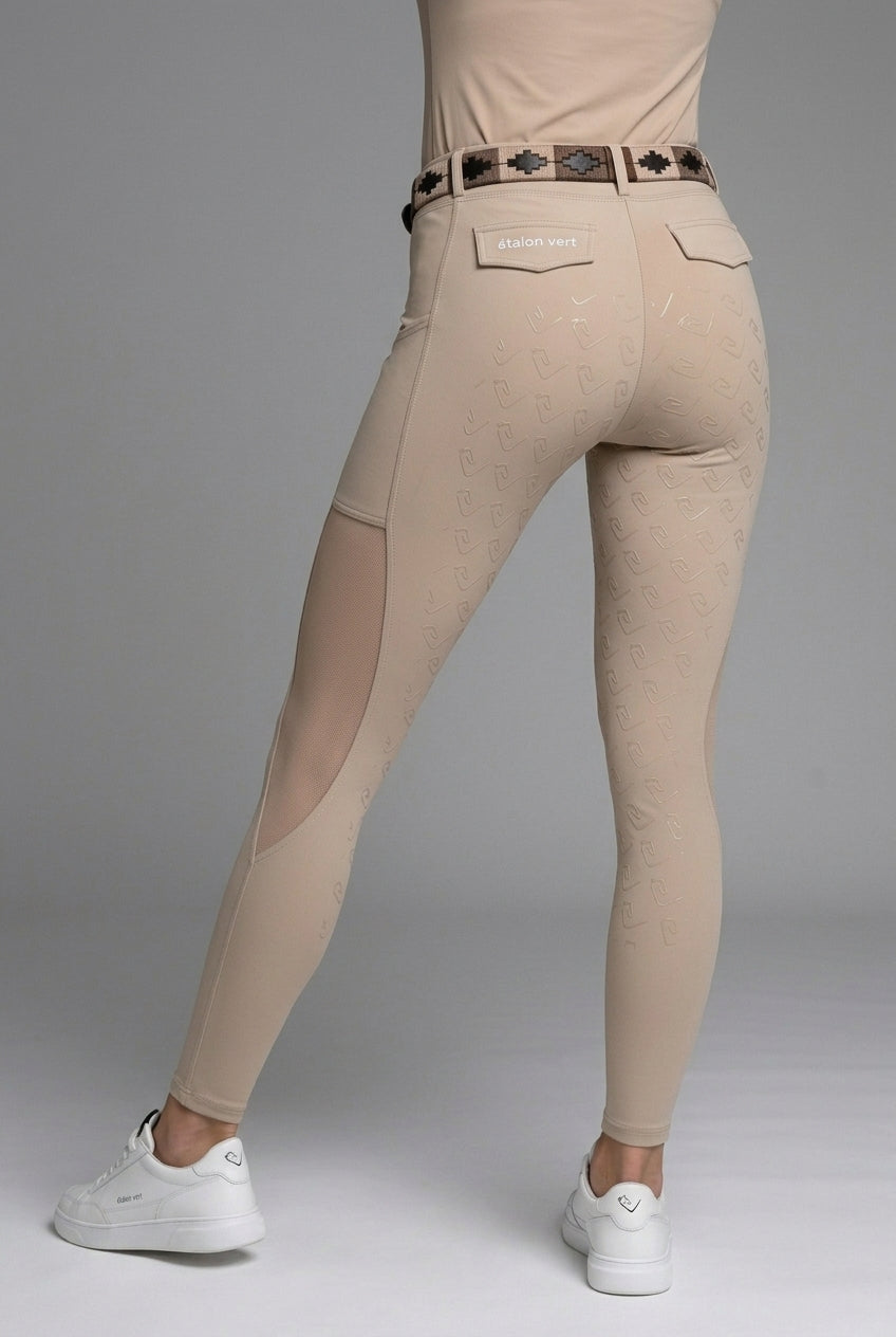 Chacco 2.0 - Leggings Fullgrip - Mesh Summer Edition - Beige