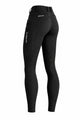 Belissimo 2.0 Reithose mit Leggings Komfort Vollgrip - Black – Rückansicht 3/4
