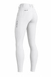 Belissimo 2.0 Reithose mit Leggings Komfort Vollgrip - White – Rückansicht 3/4