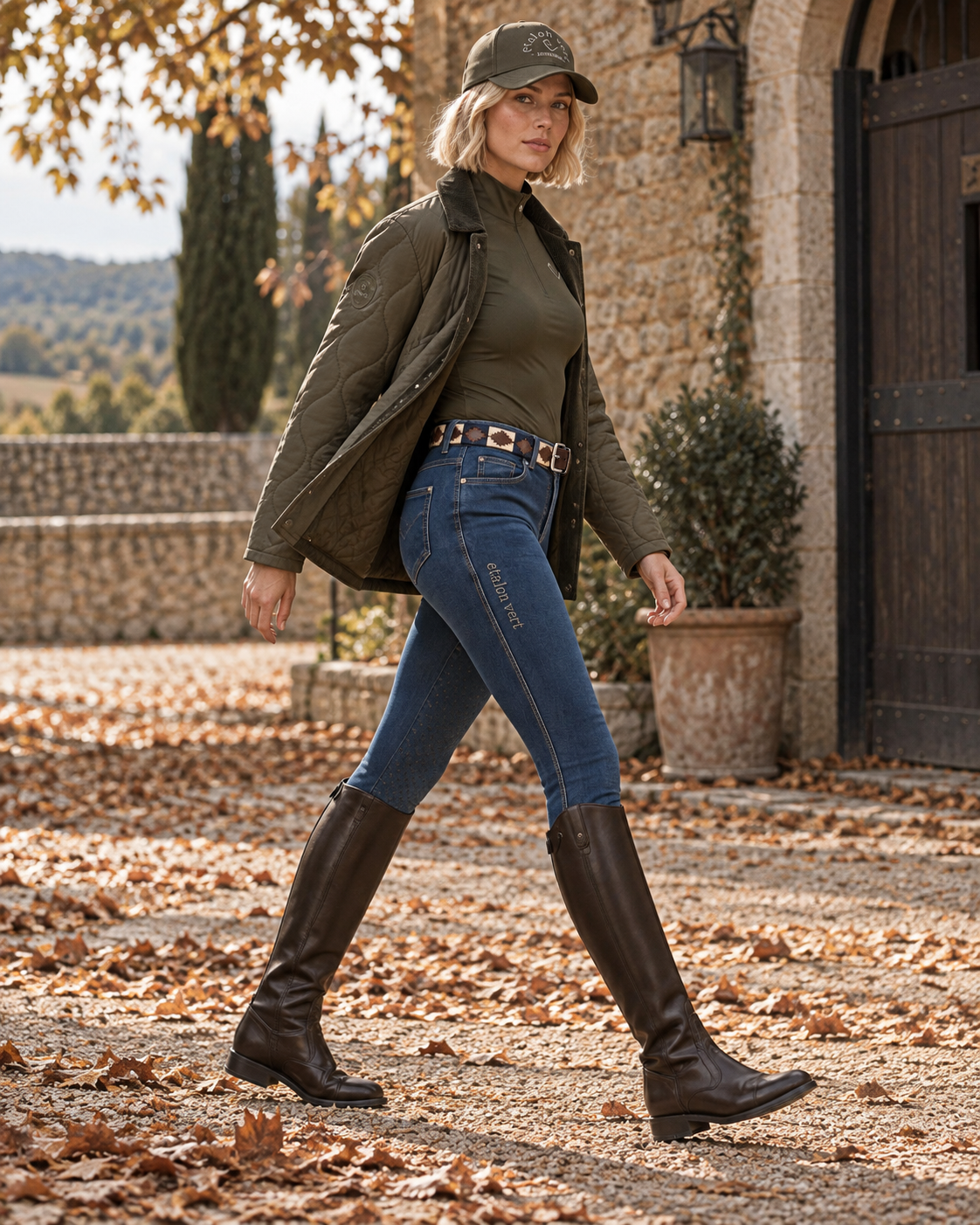 Belissimo Denim Reithose Blue Denim – Passform in Bewegung