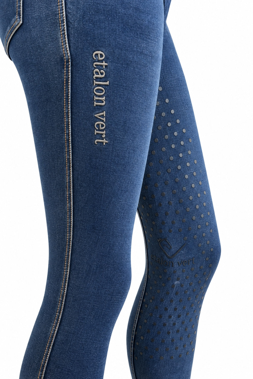 Belissimo Denim Style – Logo- und Vollgrip-Detail
