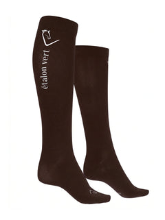 Riding socks Zack - Chocolate Brown