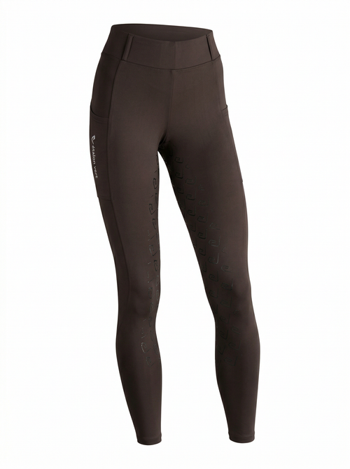 Chacco 2.0 - Leggings Young Riders Fullgrip - Brown