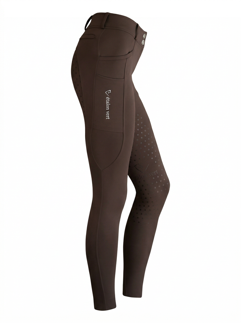 Belissimo 2.0 Reithose mit Leggings Komfort Vollgrip - Brown
