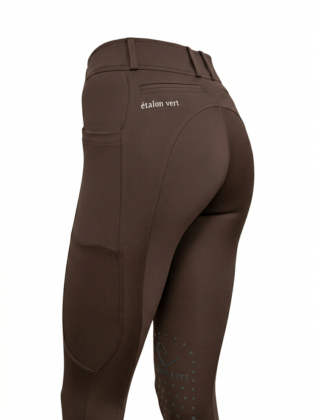 Belissimo 2.0 Reithose mit Leggings Komfort Kniegrip - Brown