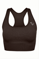 Seamless Sports Bra - Black